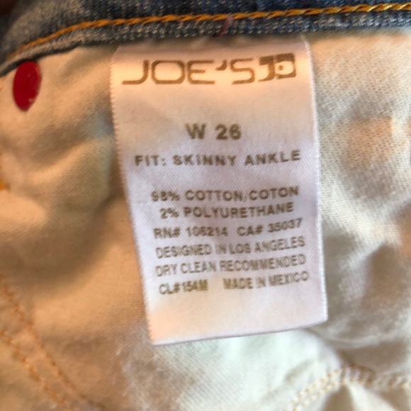 Joe’s Jeans - Light wash ripped skinny ankle - Picture 9 of 9